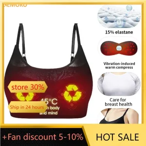 Electric Breast Massage Bra Vibration Chest Massager Breast Enhancement Instrument Bigger Chest Enlargement Breast Health Care